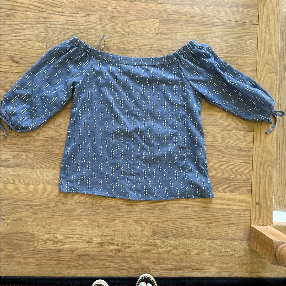 Simone Textured Off The Shoulder Top